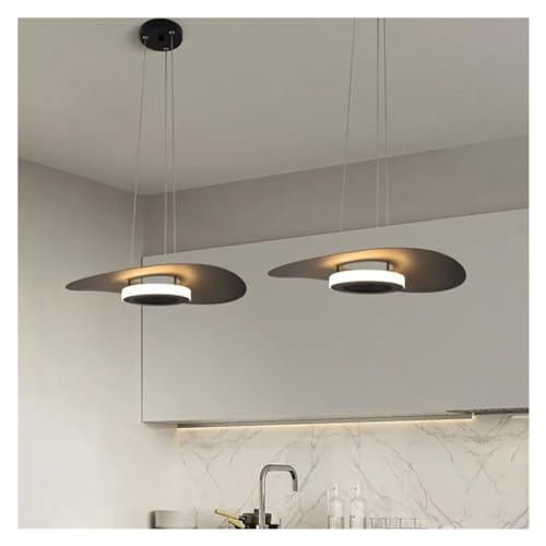 Lustre simple à LED pour salle à manger moderne, suspension chaleureuse pour dîner convivial - 5