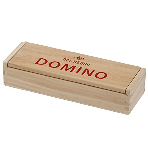 Dal Negro Black Wood with Domino/Shanghai Table Games Box miniatura 3