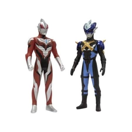 Amazon 中国限定 ウルトラヒーローシリーズ ウルトラマンジード 暴走状態 ウルトラ怪獣シリーズ ウルトラマントレギア セット 並行輸入品 ロボット 子ども向けフィギュア おもちゃ