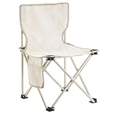 Jvjggag Sillas de exterior – Tela Oxford plegable para camping | Asiento ergonómico portátil, carga de 200 kg, accesorio de viaje para sentarse, herramienta de reunión de barbacoa, soporte compacto