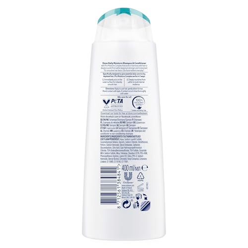 Dove Daily Care Shampoo 400ml (Packaging May Vary)