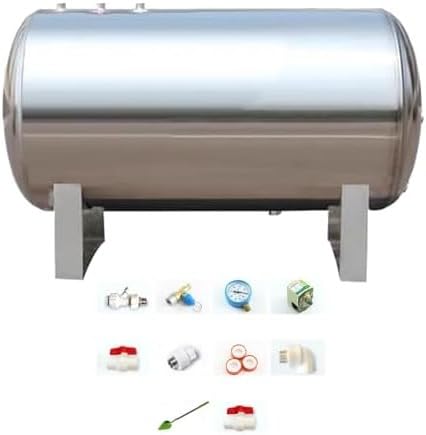 26 42 53 66 79 132 185 Gallon Well Pressure Tank Kit for Industrial & Domestic Water Supply, Well Water Pressure Tank with Intelligent Auto - Pressure System(185gal/700L)