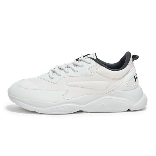 HUGO Men's Running Style Sneakers with Thick Rubber Sole2