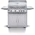 Blaze Premium LTE 32-Inch 4-Burner Natural Gas Grill w/Rear Infrared Burner & Grill Lights