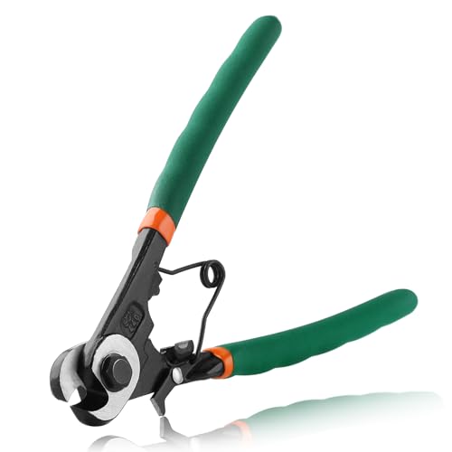 SPEEDWOX Heavy Duty Wire Cutters for Crafting Stainless Steel Wire Rope Cable, Metal, Up to 3mm; Chrome-Molybdenum Steel