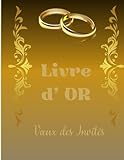  livre d or mariage: voeux pour cérémonie et fiancailles