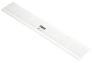 Amerimax Home Products 86670 Snap-in Filter Gutter Guard, White, 3'