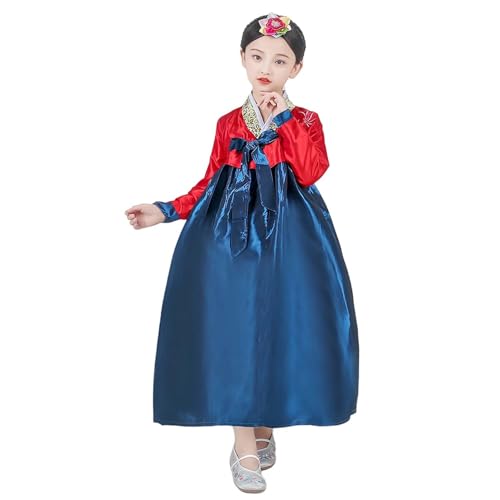 Vestido niña Hanbok coreano tradicional cosplay