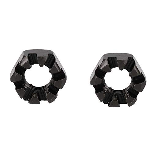 Écrou crénelé roulement remorque 3/4 BSF slotted castle nut hub bearing pack 2