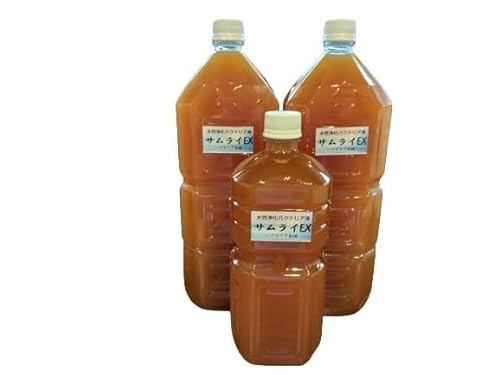 【バクテリア本舗】PSB強化型「サムライEX」 水質浄化複合バクテリア液 (5L)