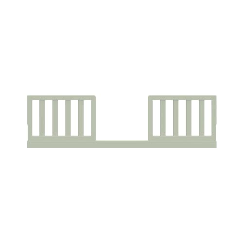 Image of Graco Storkcraft Toddler Safety Guardrail Kit with Slats - GREENGUARD Gold Certified, Converts Compatible Storkcraft Crib to Toddler Bed, Kit Includes 2 Toddler Guardrails (Sage)