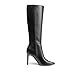DREAM PAIRS Knee High Boots for Women, Sexy Pointed Toe Stiletto High Heel Boots, Fashion & Classic Dress Shoes,Size 10,Black-Pu,SDKB2311W