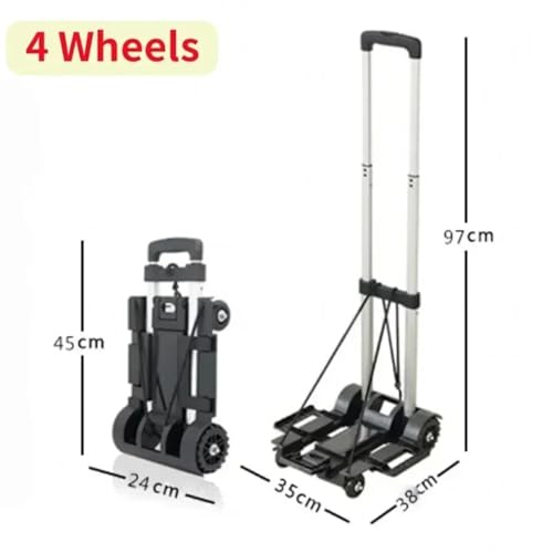 Carrito Plegable para Carga y Equipaje miniatura 2