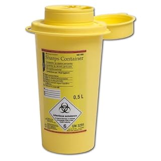 Henry Schein Kanülenabwurfbehälter 0,5 Liter
