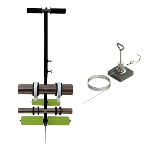 UMJIGF Hand Push Floor Marking Tool with Drawing Circle Kit Court Line Tape Machine Driveway Basketball Court Marking Kit Manual Floor Tape Applicator