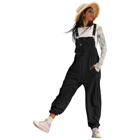 YESNO Women's Corduroy Overalls Cover