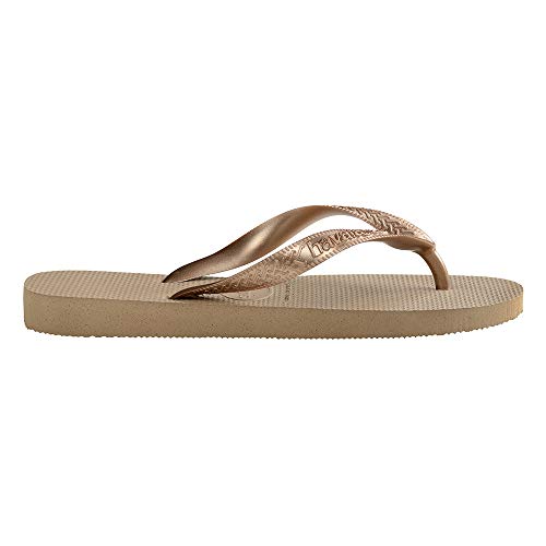 Chinelo Top, Havaianas, Adulto Unissex, Rose Gold, 35/36
