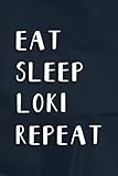  Asthma Journal - Eat Sleep Loki Repeat Retro Cryptocurrency LOKI Lover SweaGraphic: Loki, Asthma Symptoms Tracker with Medication,Peak Flow Meter ... for People with Asthma (Log Book),Daily Jo