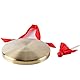 Gorise 22 cm chinesischer Gong mit Schlägel, traditionelles Schlaginstrument für Orchester, Kirchenoper, handgefertigte Becken mit Baumwollseil, verdicktes Messing, klangvoller Ton