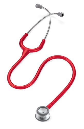 Image of 3M Littmann Classic II Pediatric Stethoscope, Red Tube, 28 inch, 2113R