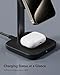 ESR 2 in 1 Charging Station for Apple, MagSafe Charger Stand for iPhone [Certified], Magsafe Charging Station for Multiple Devices iPhone 17/16/15/14/13/12, Apple Watch, & AirPods, Black