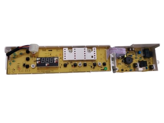 Image of Whirlpool Top Load Washing Machine PCB Board Replacement | Model 123 M4 8 Button Fully Automatic TOP Loaded Washer Control Circuit Motherboard & Power Electronic Module Spare Parts