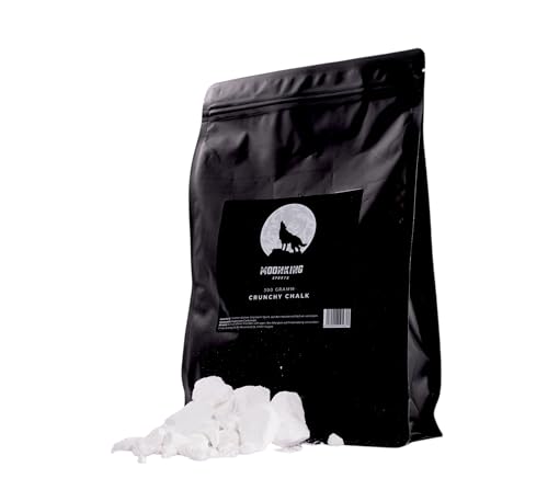 MoonKing Sports Crunchy Chalk 300 g – Magnesia Gimnasia, escalada, boulder, calistenics, etc. – Tiza de escalada para escalada para un agarre óptimo – puro carbonato de magnesio