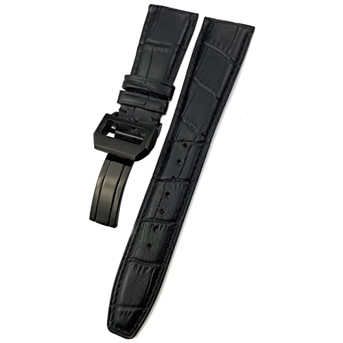 Bracelet en cuir agate pour montre IWC Portofino élégance au quotidien en 21mm