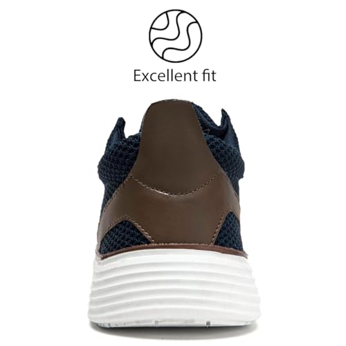 Image of Mens Loafers Walking Slip on Boat Shoes Running Tennis Athletic Sneakers Workout Sports Gym Fashion Classcial Non Slip Sneakers Casual Comfortable Shoes Leisure Vintage Flat