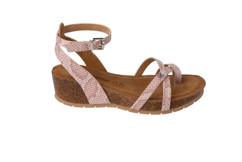Chaussures Chattawak femme petit compensé confort Vera rose 41