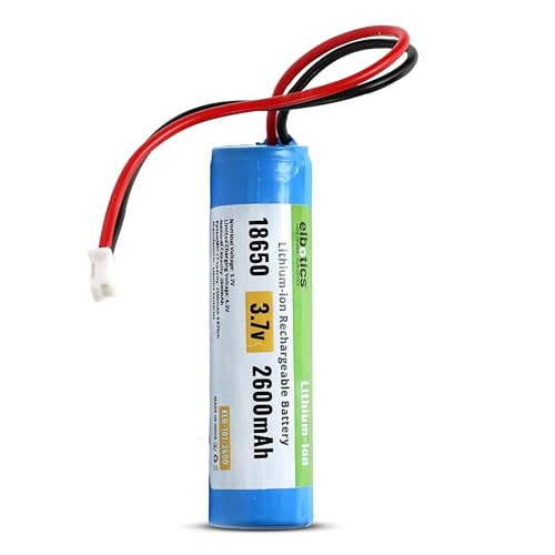 Image of 3.7 V 2600 mAh Rechargeable Batteries Lithium-Ion Battery with PH2.0 /2P Connector for DIY Electronic Products Toys Lighting, Bluetooth Devices (2600mAh PH2.0)