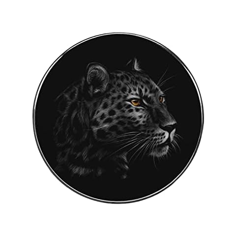 Black Leopard Magnets For Fridge Magnets Decorative Kitchen Magnets Cute Magnets For Kitchen Home Decor Cover