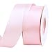 Ribest 1-1/2 inch 25 Yards Solid Double Face Satin Ribbon Per Roll for DIY Hair Accessories Scrapbooking Gift Packaging Party Decoration Wedding Flowers Light Pink