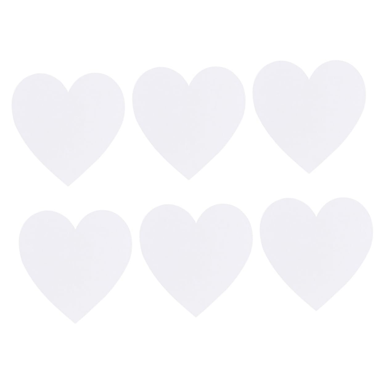 Paneles de arte para pintar en casa o estudio con lienzos de corazón Housoutil