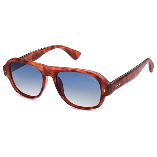 SOJOS Polarized Aviator Square Sunglasses for Women Men 90s Retro Vintage Oval Shades UV400 Lens SJ23952