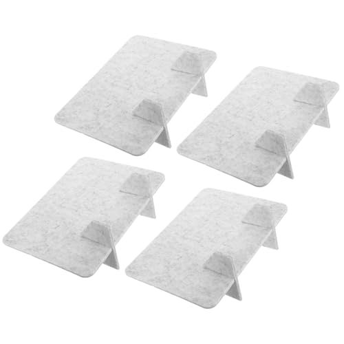 Panneaux de séparation de bureau isolants en feutre iplusmile pour concentration optimale - 2