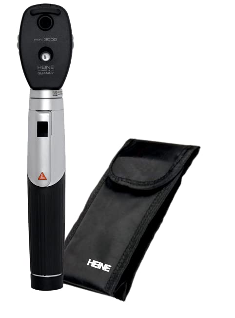 HEINE NATIONAL Ophthalmoscope Mini 3000 with Battery Handle with Soft Pouch (B0BHWQW3DV) Amazon Price History, Amazon Price Tracker