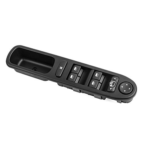 YAOPEI Commande Leve Vitre Côté Conducteur pour 307 CC 3B SW 6554.KT Bouton Interrupteur Lève vitre Électrique Commande Rétroviseur Principal