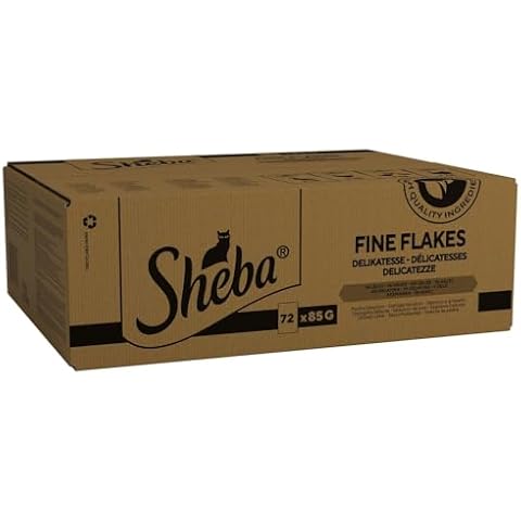 SHEBA Fine Flakes Poultry Wet Cat Food Pouches Cover