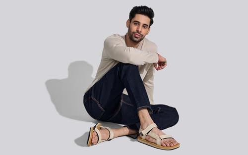 Image of Neeman's Airy Strap Sandals for Men | comfortable, flexible indoor & outdoor floaters