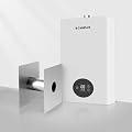 CAMPLUX CX360 Propane Indoor Tankless Water Heater 3.6 GPM, 82,000 BTU Instant Gas Hot Water Heater with 3.15" Stainless Steel Vent Wall Thimble