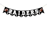 Swanky Party Box | Raiders Football Banner | Cardstock Football Banner