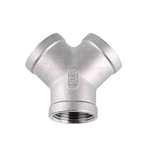 Raccord femelle DN40 inox 304 de haute précision à 3 voies en Y pour plomberie durable