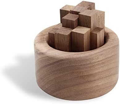 Essential Oil Diffuser, Wooden Aromatherapy Round Office Home Car Diffuser