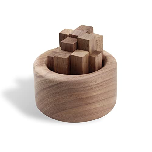 Essential Oil Diffuser, Wooden Aromatherapy Round Office Home Car Diffuser #TOP3