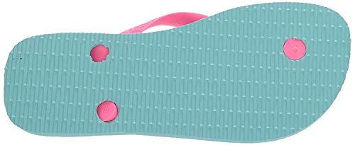 Havaianas Kid's Fantasy Flip Flop Sandal, Blue/Pink, 11/12 M Us Little Kid #TOP3