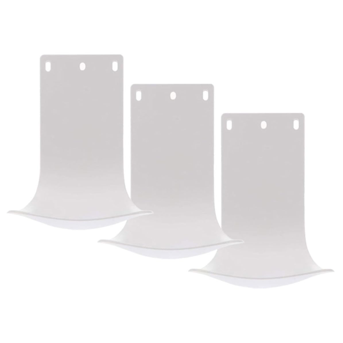 Bandeja para goteo de jabón de pared Angoily de plástico ABS, accesorio higiénico de baño