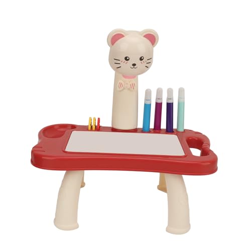Tixiyu Kids Smart Sketcher - Mesa de dibujo para aprendizaje interactivo, material plástico (gato)