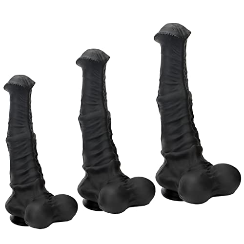 Gode anal doux style animal et ventouse puissante en grand format