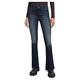 G-STAR Raw 3301 Flare Jeans Vaqueros, Azul (Worn In Aurora D21290-d634-g809), 26W / 30L Mujer